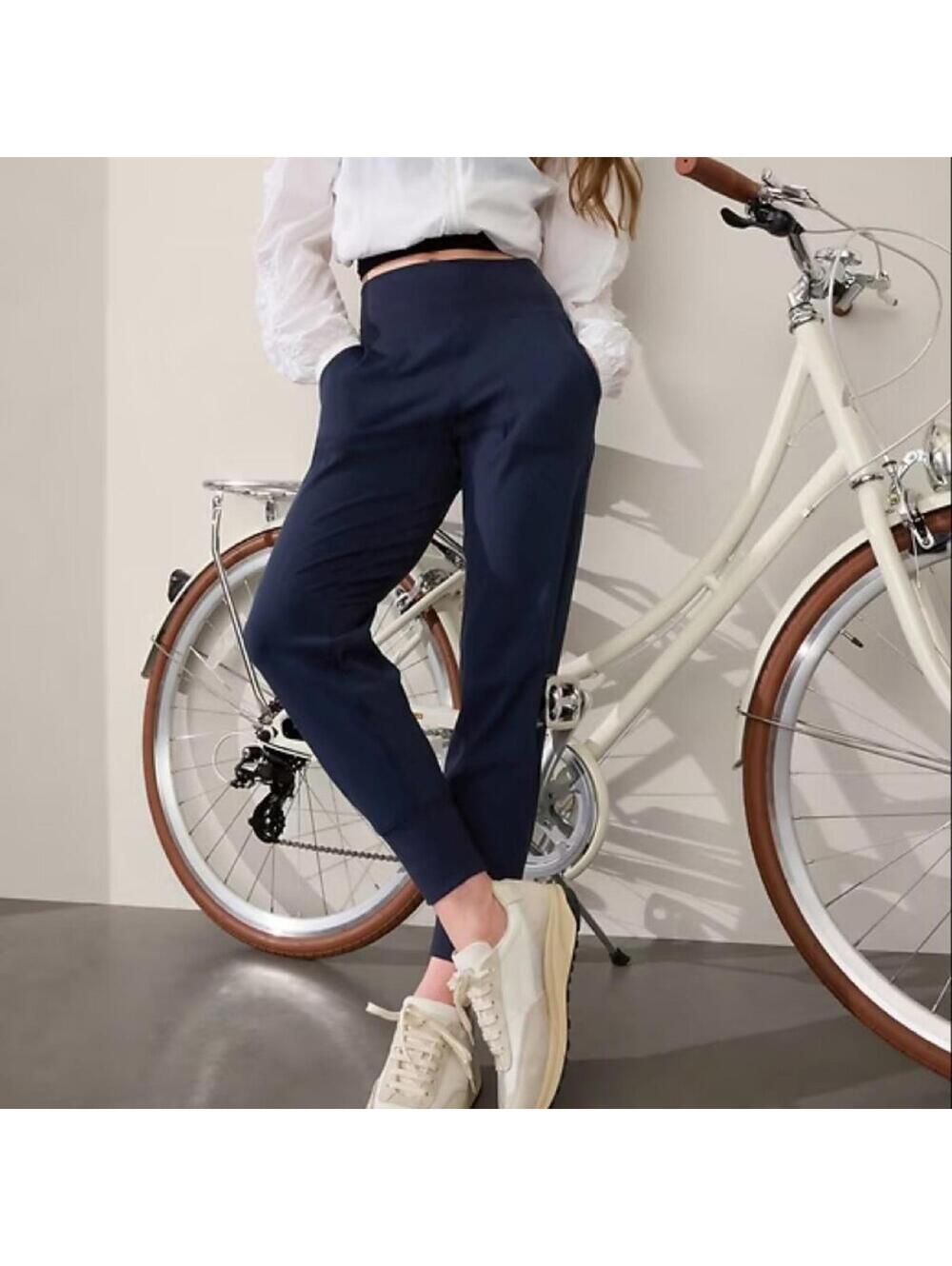 Athleta - High Rise Venice Jogger - Navy Blue - L
